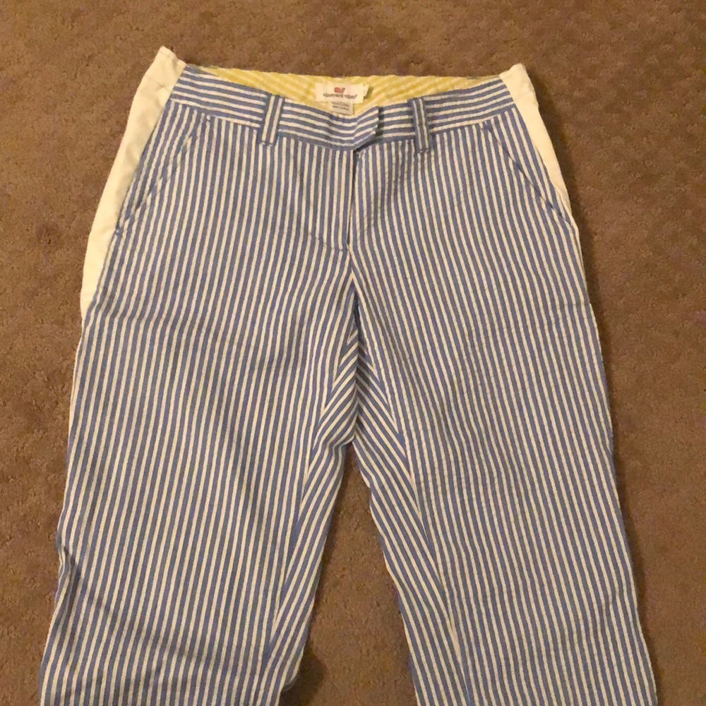 Vineyard Vines seersucker pants